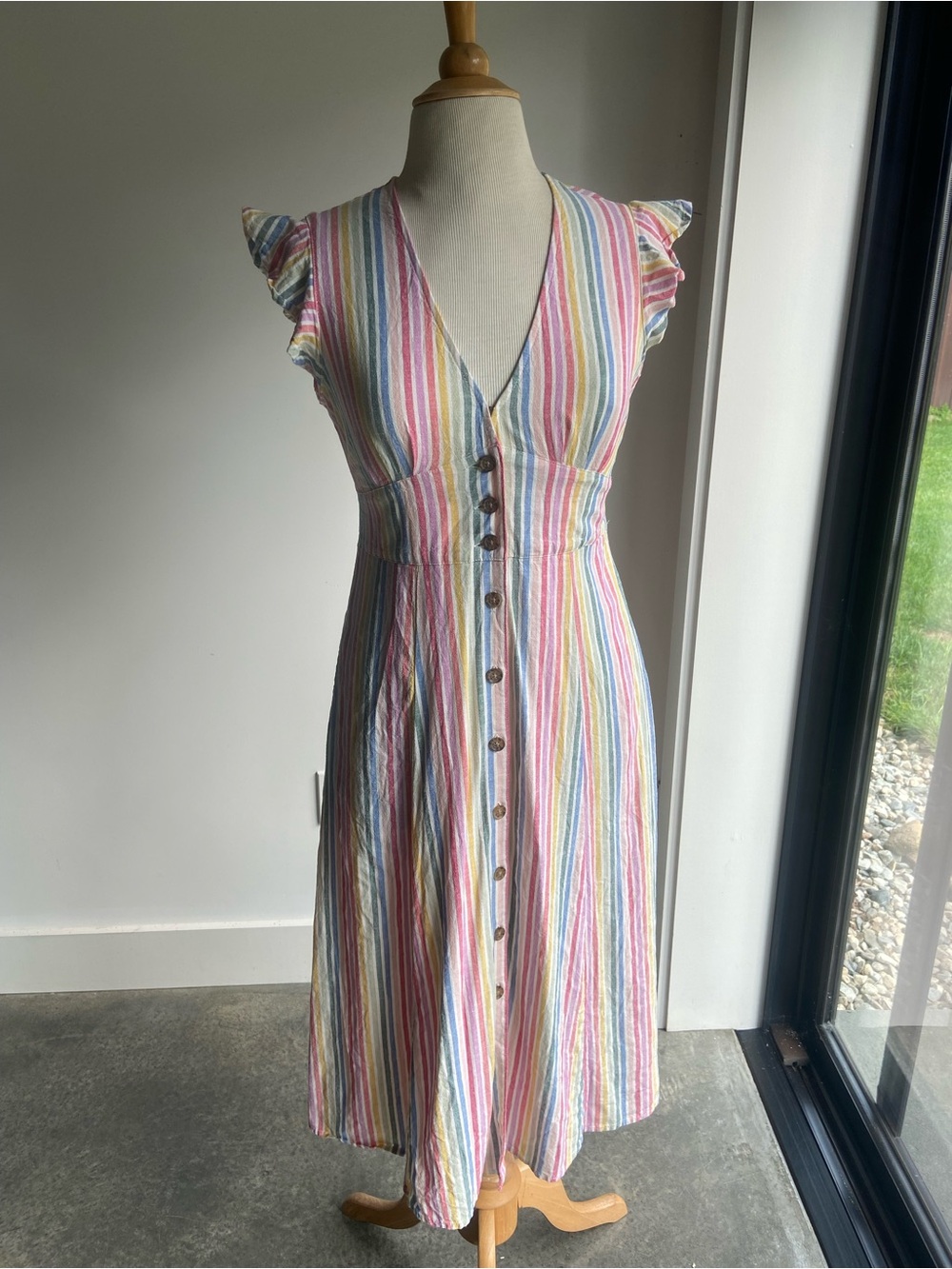 Rainbow Hemp Dress 🌈